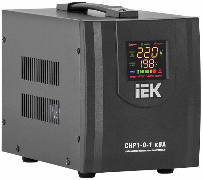 Стабилизатор IEK IVS20-1-01000 напряжения однофазный 1 кВА СНР1-0-1 кВА
