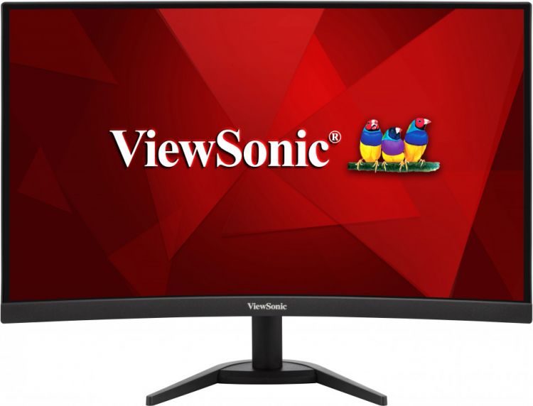 Монитор 23,6 Viewsonic VX2468-PC-MHD VA, изогнутый, 1920x1080, 165Hz, 1ms, 178°/178°, 250 cd/m, 80M:1