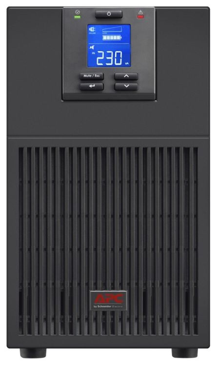 Источник бесперебойного питания APC Easy UPS SRV3KI 3000VA, On-Line, 2.4 kWatt, 3.0 kVA, (6) IEC 320 C13, IEC 320 C19, DB-9 RS-232, SmartSlot, black