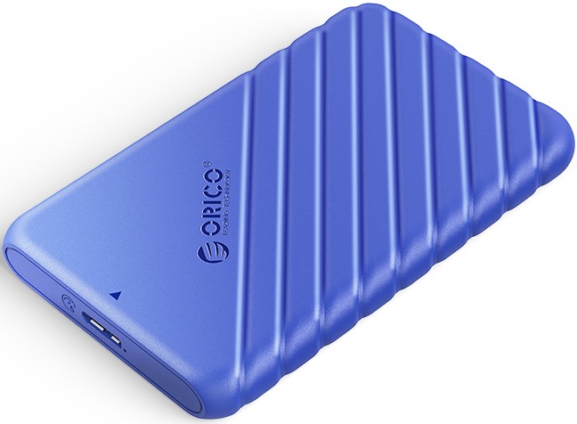 Внешний корпус Orico 25PW1-U3 2.5, USB 3.0 - Micro-B, синий