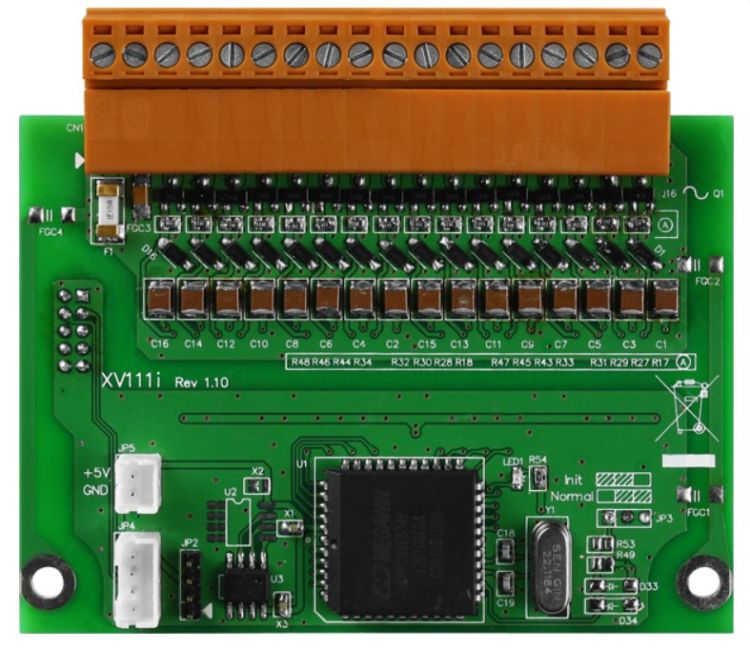 Модуль ICP DAS XV111 CR 16-channel Isolated Sink-type Digital Output Module (RoHS)