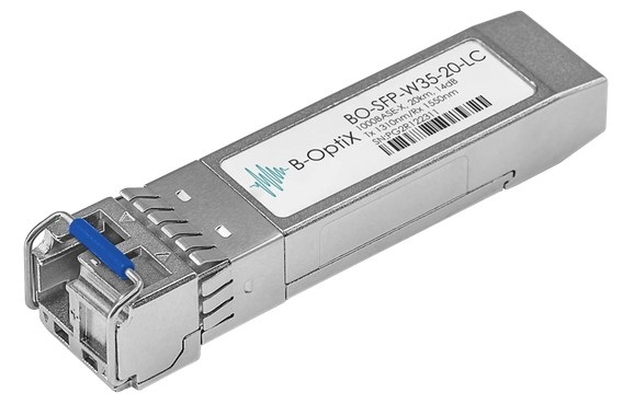 Трансиверы Модуль SFP WDM B-OptiX BO-SFP-W35-20-LC дальность до 20км LC (14dB), 1310нм