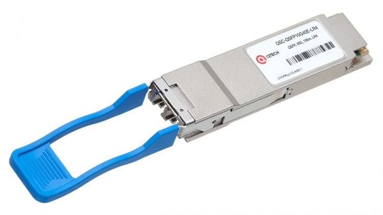 Модуль QSFP+ QTECH QSC-QSFP10G40E-LR4 10км, 40Гбит/c, LC, DFB, SM, LR4, DDM