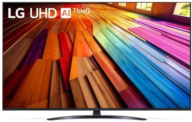  Телевизор LED LG 65UT80006LA.ARUB 65/черный/4K Ultra HD/60Hz/DVB-T/DVB-T2/DVB-C/DVB-S/DVB-S2/USB/WiFi/Smart TV