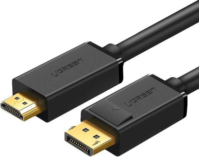 Кабель интерфейсный UGREEN DP101 10204 DP(M)/HDMI(M), 5м, черный