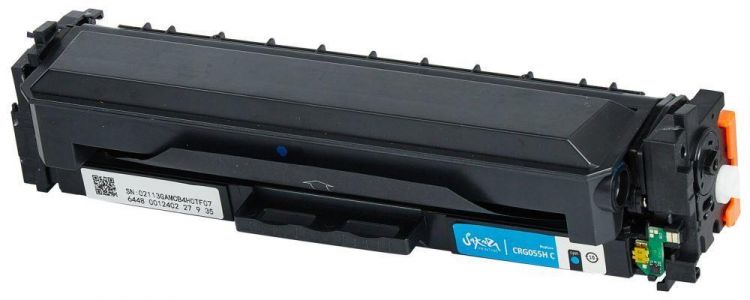 Картридж Sakura SACRG055HC для Canon i-SENSYS LBP663, LBP664, MF742, MF744, MF746, синий, 5900к.