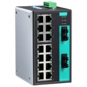 Коммутатор неуправляемый MOXA EDS-316-M-ST-T 15x10/100BaseT(X) ports, 1 multi mode SC, 100Base