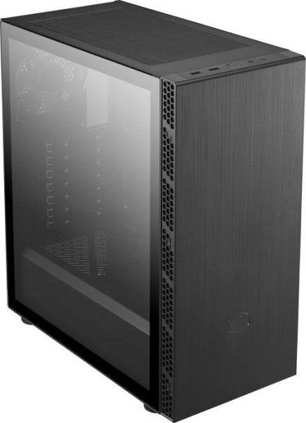 Корпус ATX Cooler Master Masterbox MB600L V2 MB600L2-KGNN-S00 черный, без БП, боковая панель из закаленного стекла, 2*USB 3.2, audio