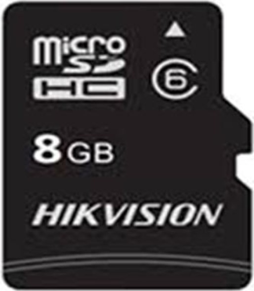 Карта памяти 8GB HIKVISION HS-TF-C1(STD)/8G/ADAPTER microSDHC (с SD адаптером) 90/12MB/s