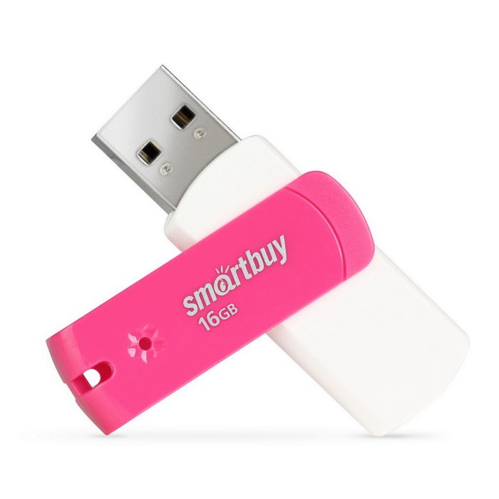 Накопитель USB 2.0 16GB SmartBuy SB16GBDP Diamond розовый