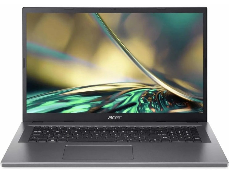 Ноутбук Acer Aspire A317-55P NX.KDKCD.00A N200/8GB/256GB SSD/UHD Graphics/17.3 IPS FHD/WiFi/BT/cam/noOS/silver