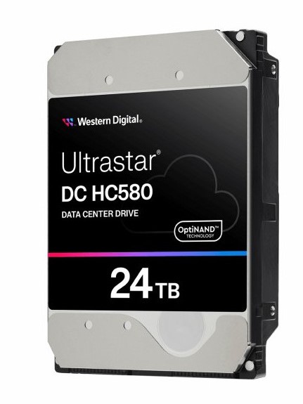  Жесткий диск 24TB SATA 6Gb/s Western Digital WUH722424ALE6L4 3.5 Ultrastar DC HC580, 7200RPM, 512MB