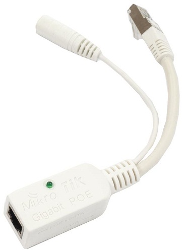Комплектующие Инжектор Mikrotik RBGPOE для питания по Gigabit Ethernet.для RB поддерживающих стандарт Passive PoE (не 802.3af)