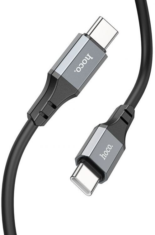 Кабель интерфейсный Hoco X92 HONEST TYPE-C TO TYPE-C USB Type-C (m)-USB Type-C (m) 3м черный коробка (2002256)