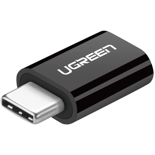 Переходники Адаптер UGREEN 30391 USB-C to micro USB, черный