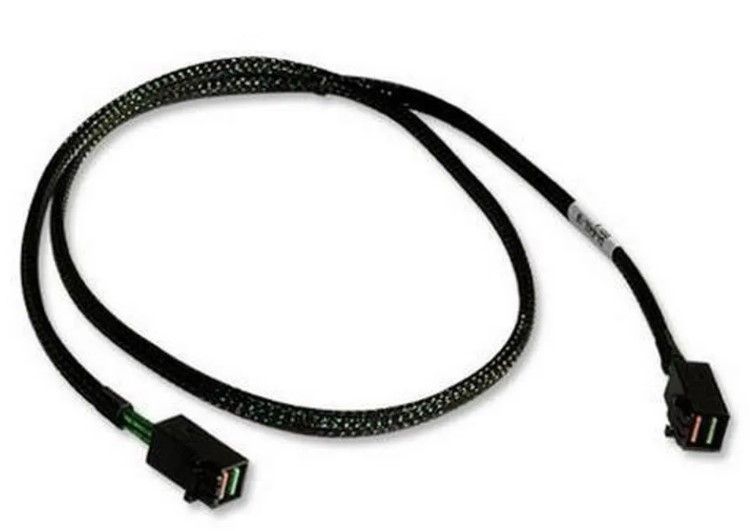 Кабель Luxshare L285HM013-SD-R INT, SFF8643-SFF8643 (HDmSAS-to-HDmSAS internal cable, w/SideBand), 75cm