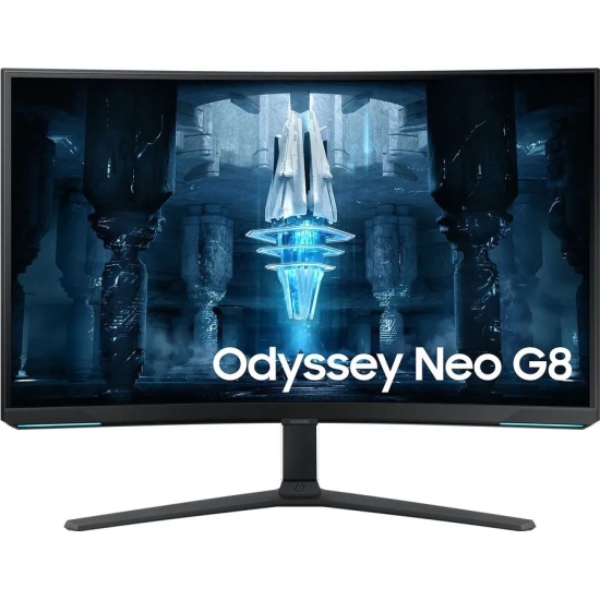   Xcom-Shop Монитор 32 Samsung Odyssey Neo G8 S32BG852NI черный VA LED 16:9 HDMI полуматовая HAS Piv 350cd 178гр/178гр 3840x2160 240Hz FreeSync Premium Pro DP 4K