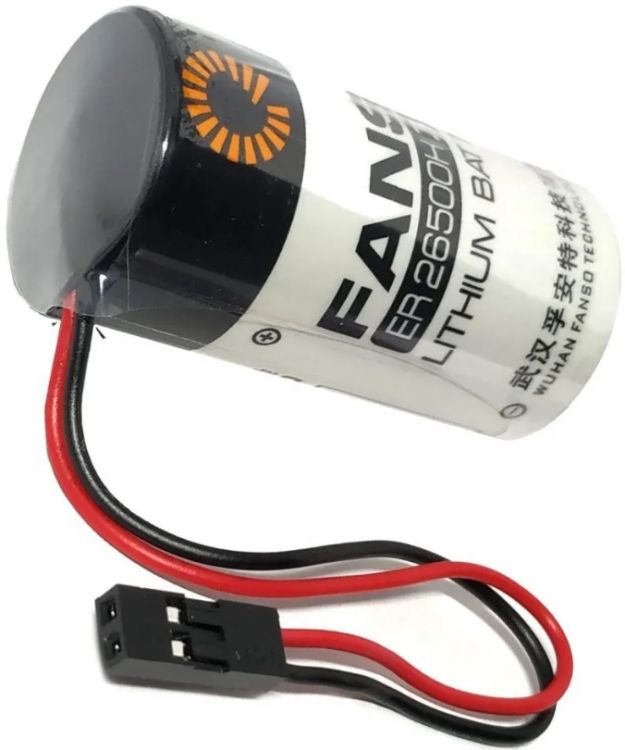   Xcom-Shop Батарейка Fanso ER26500H-LD/Dupont.DB2.54 Li-SOCl2 батарея типоразмера C, провода + разъём,, 3.6 В, 9 Ач, Траб: -55...85 °C
