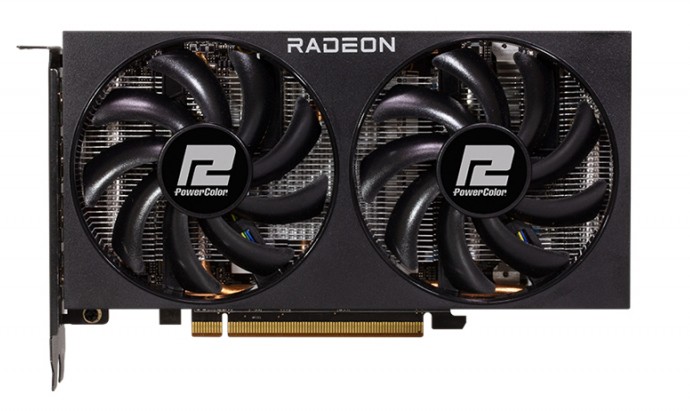 Видеокарта PCI-E PowerColor Radeon RX 7600 Fighter (RX 7600 8G-F) 8GB GDDR6 128bit 6nm 1720/18000MHz 3*DP/HDMI RTL