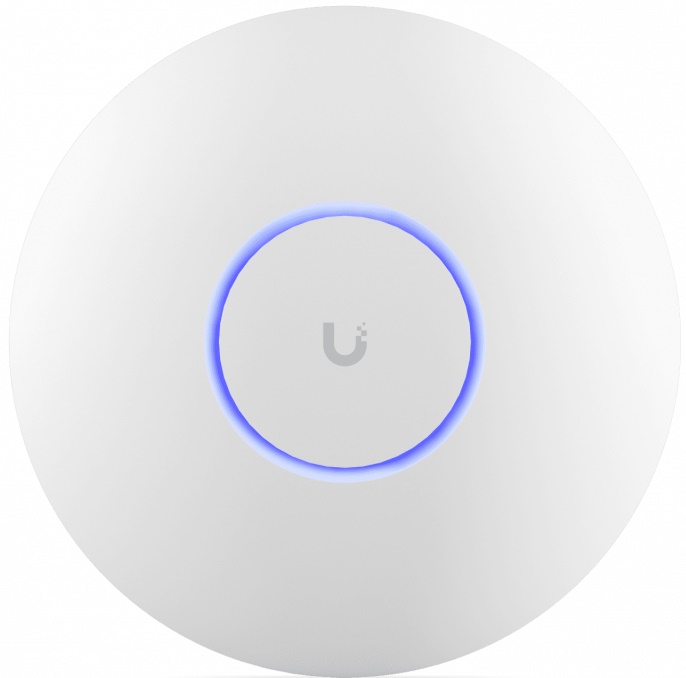 Точка доступа Ubiquiti U7-Pro-Max Wi-Fi 7, 2,4+5+6 ГГц, 4х4 MIMO, PoE+, 1x2,5G RJ45