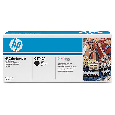  Картридж HP 307A CE740A для принтера Color LaserJet CP5225 чёрный