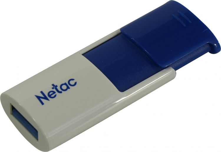  Накопитель USB 3.0 16GB Netac NT03U182N-016G-30BL U182, бело-синяя