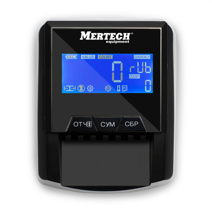 Детектор банкнот Mertech 5047 D-20A FLASH PRO LCD без АКБ