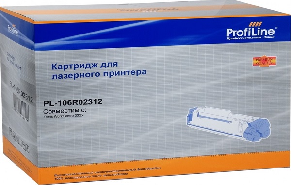 Картридж ProfiLine PL_106R02312 для Xerox WorkCentre 3325/3325DN/3325DNI 11000 копий