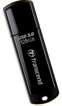 Накопитель USB 3.0 128GB Transcend JetFlash 700 TS128GJF700 черный