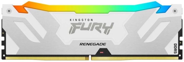 Модуль памяти DDR5 16GB Kingston FURY KF560C36BWEA-16 Beast White RGB EXPO 6000MHz CL36 1RX8 1.35V 16Gbit retail
