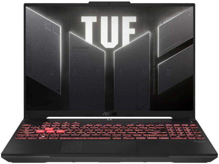  Ноутбук ASUS TUF Gaming F16 FX607JV-N3144 90NR0HV6-M008D0 i7-13650HX/16GB/1TB SSD/GeForce RTX4060 8GB/16 FHD+ IPS/WiFi/BT/cam/noOS/gray