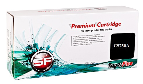  Картридж SuperFine SFR-C9730A дляHP C9730A CLJ 5500/5550 13K black SuperFine