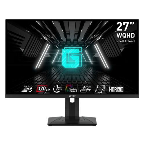  Монитор 27 MSI G274QPF E2 2560x1440, 1мс, 1000:1, 100M:1, 178°/178°, IPS, 16:9, 180Hz, 2*HDMI 2.0b, DP 1.4a, USB-C, Tilt, Swivel, Height, Pivot, VESA