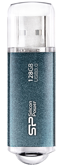 Накопитель USB 3.0 128GB Silicon Power Marvel M01 SP128GBUF3M01V1B синий