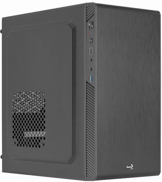 Корпуса AeroCool Корпус mATX AeroCool Cs-106-S-BK-v1 4710562759365 черный, без БП, USB 3.0, USB 2.0, audio