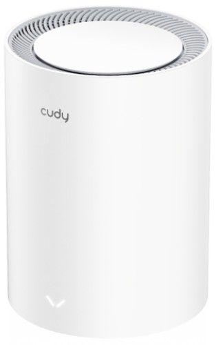 Роутер Cudy M1800(1-Pack) AX1800 Wi-Fi 6 Mesh Solution, Chipset MediaTek, Dual-Band, 802.11ax/ac/a/b/g/n, 1201Mbps at 5GHz + 574Mbps at 2.4GHz, 2 Giga