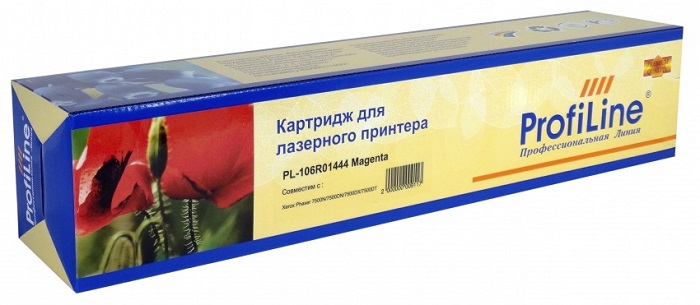 Картридж ProfiLine PL_106R01444_M для принтеров Xerox Phaser 7500/7500DN/7500DT/7500DX/7500N Magenta 17800 копий