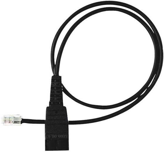 Переходник Jabra 8800-00-01 QD на RJ10, прямой, 50 см