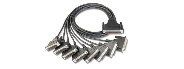 Разветвитель MOXA CBL-M78M25x8-100 8-port DB25 male connection cable for CP-118U-I, CP-138U-I