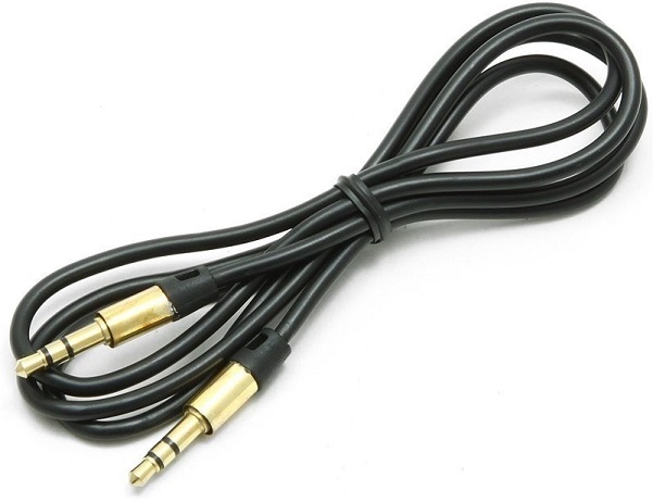 Кабель аудио Cablexpert CCAB-01-35MM-1MB 3.5 джек (M)/3.5 джек (M), черный. 1м, блистер