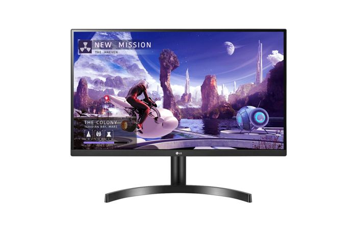 Монитор 27 LG 27QN600 2560x1440, 5 ms, 350 cd/m, 1000:1, 178°/178°, IPS, +DP, +2хHDMI, SPK