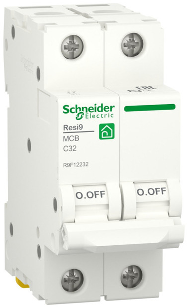 Автоматический выключатель Schneider Electric RESI9 (С) 32А 2P 6000A