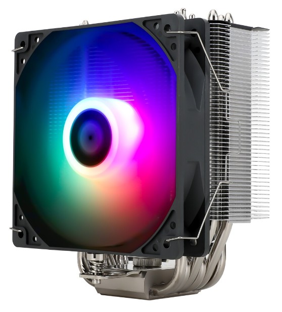 Кулер Thermalright Burst Assassin 120 ARGB LGA115X/1200/1700/AM4 (120mm fan, 1550rpm, 66.17CFM, 25.6dBA, 4-pin PWM)