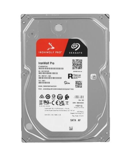 Жесткий диск 4TB SATA 6Gb/s Seagate ST4000NT001 3.5 IronWolf Pro NAS, 7200rpm, 256MB