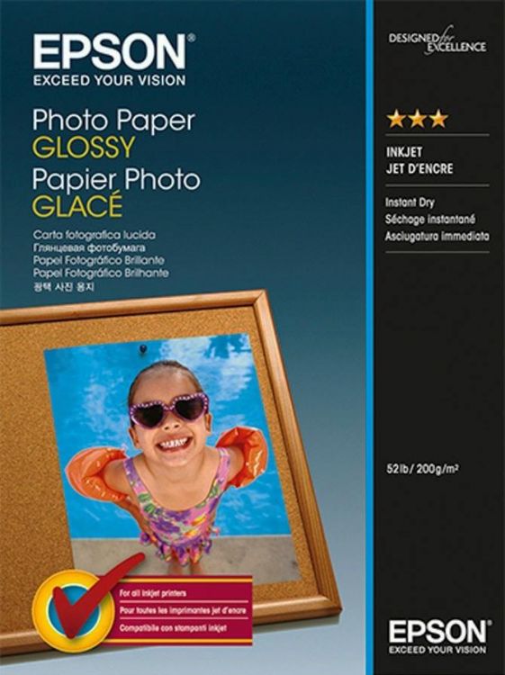 Фотобумага Epson C13S042547 Photo Paper 10x15 50 sheet