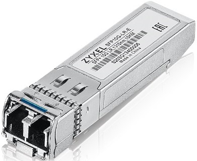 Трансивер ZYXEL SFP10G-LR-E-ZZBD01F SFP10G-LR-E, single mode, SFP+, Duplex LC, 1310nm, 10 км (10шт)