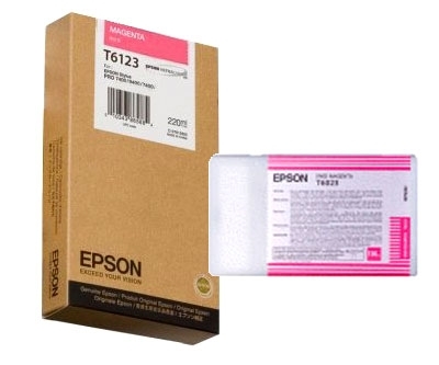  Картридж Epson C13T612300 для принтера Stylus Pro 7450/9450 пурпурный