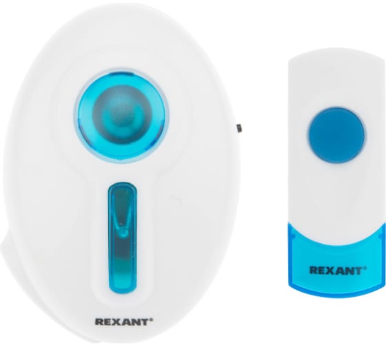 Звонок Rexant 73-0060 беспроводной дверной 220 вольт кнопка IP 44 RX-6