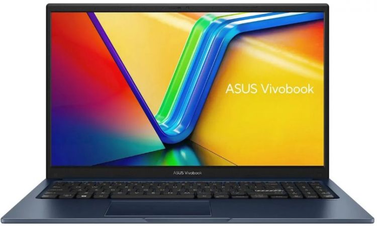 Ноутбук ASUS VivoBook 15 X1504VA-NJ1165 90NB10J1-M01E40 i7-1355U/16GB/1TB SSD/Iris Xe graphics/15.6 IPS/WiFi/BT/cam/noOS/blue