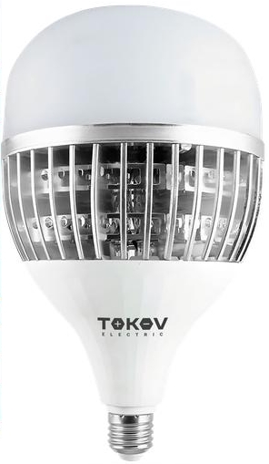 Лампа светодиодная TOKOV ELECTRIC TKE-HP-E40/E27-80-6.5K 80Вт HP 6500К Е40/Е27 176-264В